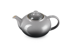Le Creuset Stoneware Classic Teapot 1.3L Flint – Durable, stylish teapot available at Keans Claremorris