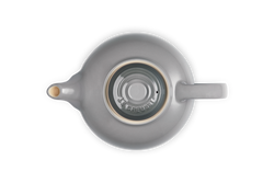 Le Creuset Stoneware Classic Teapot 1.3L Flint - Durable, stylish teapot available at Keans Claremorris