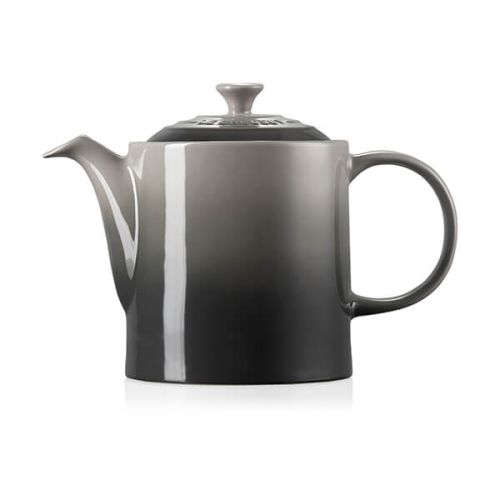 Le Creuset Stoneware Grand Teapot 1.3L Flint - Durable, stylish tea pot | Available at Keans Claremorris