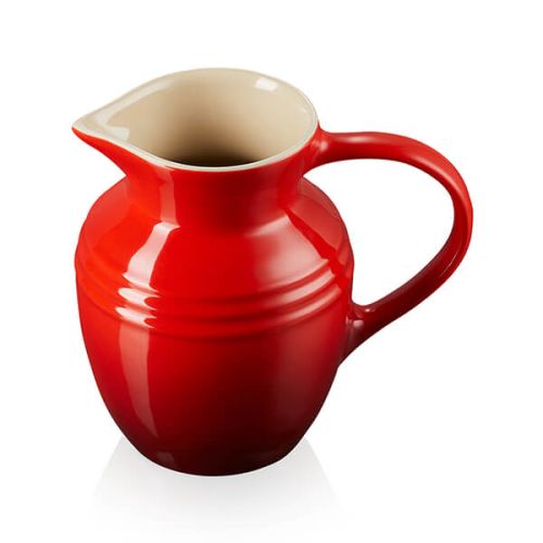 Le Creuset 600ml Cerise Stoneware Breakfast Jug – Durable, stylish, perfect for serving – available at Keans Claremorris