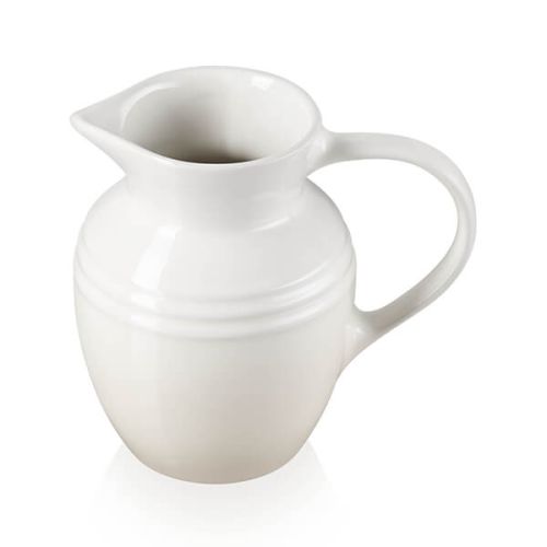 Le Creuset Stoneware Breakfast Jug 600ml Meringue - Durable, stylish ceramic jug | Keans Claremorris