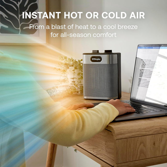 Dimplex 2kW Upright Fan Heater with Variable Stat & Cool Blow| DXUC2BS - Image 7