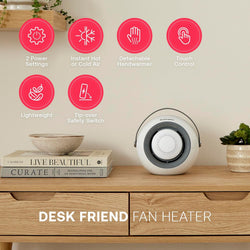 Dimplex Desktop Ceramic Fan 2 In 1 White| DDF390