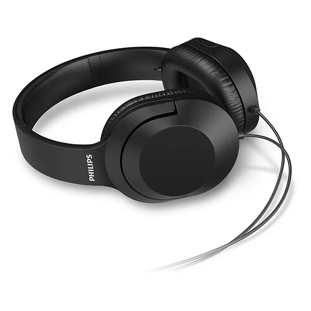 Philips Audio H2005BK/00 Over-Ear Stereo Headphones Wired - Image 3