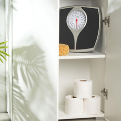 Speedo Dial Platinum Charcoal Scale - 136Kg Salter