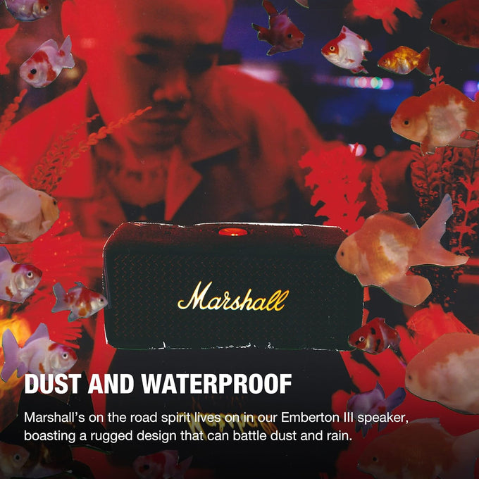 Marshall Emberton III Black & Brass | 1006884 - Image 5