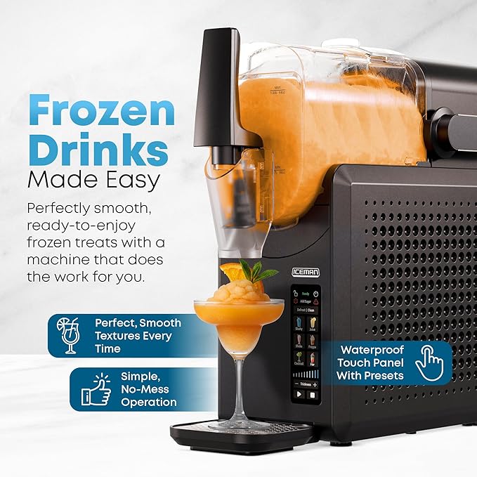 Iceman Black 2.0L Home Slushy Maker| RJ62-20A-BLK-UK - Image 3