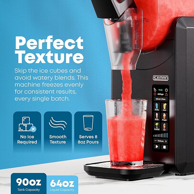 Iceman Black 2.0L Home Slushy Maker| RJ62-20A-BLK-UK - Image 5