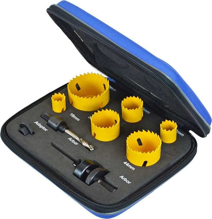 Faithfull 9 Pce Plumbers Holesaw Kit Xms25Holesaw | XMS18PLUMB9 - Image 2