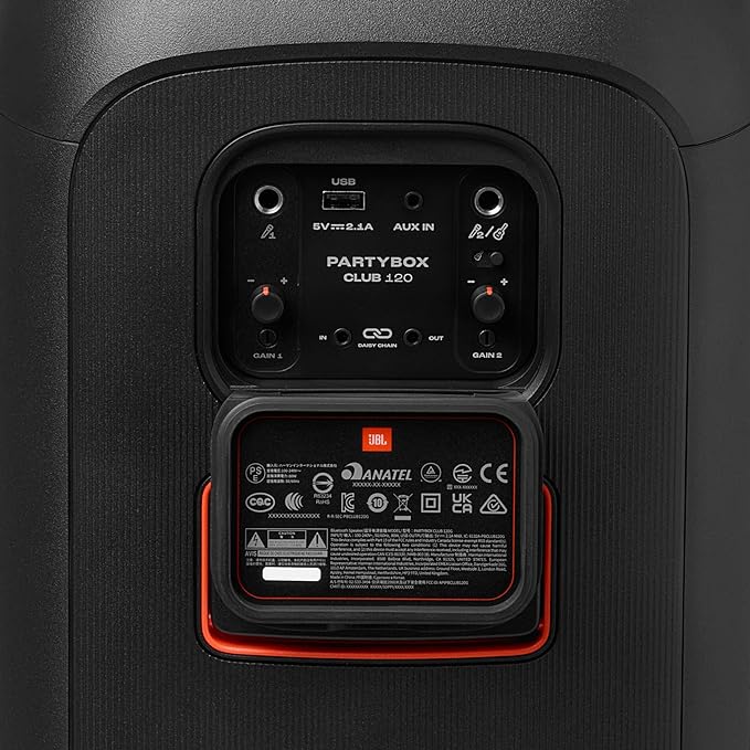JBL Mid Size 120 Portable Black Speaker, Bluetooth Wireless, Compact Design – Available at Keans Claremorris