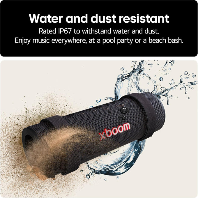 LG Xboom Grab by will.i.am Wireless Speaker - Black | GRAB.AEUSLBK - Image 10