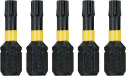 DeWalt Impact Torsion Bits TX25 x 25mm (Pack 5)
