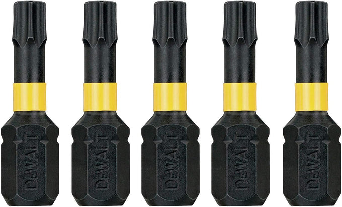 DeWalt Impact Torsion Bits TX25 x 25mm (Pack 5) - Image 1
