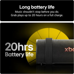 LG Xboom Grab by will.i.am Wireless Speaker - Black | GRAB.AEUSLBK