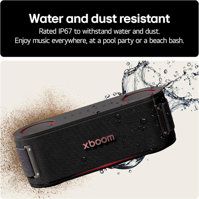 LG Xboom Bounce by will.i.am Wireless Speaker - Black - Image 9