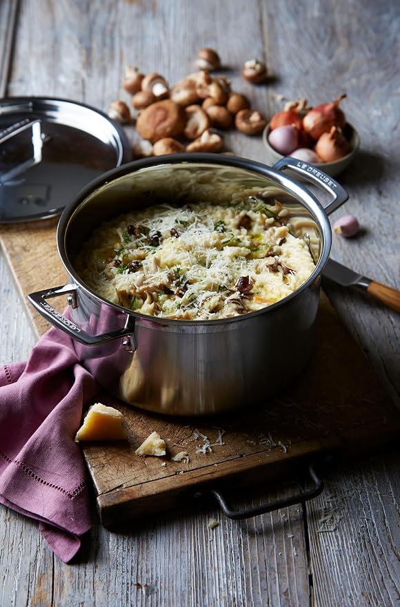 Le Creuset Classic 3-ply Stainless Steel Deep Casserole 20cm - Image 5