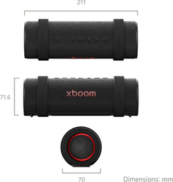 LG Xboom Grab by will.i.am Wireless Speaker - Black | GRAB.AEUSLBK