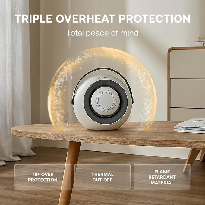 Dimplex Desktop Ceramic Fan 2 In 1 White| DDF390 - Image 6