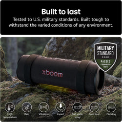 LG Xboom Grab by will.i.am Wireless Speaker - Black | GRAB.AEUSLBK