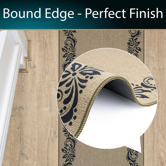 Elegance Runner - Scroll Border 50x150cm - Image 4