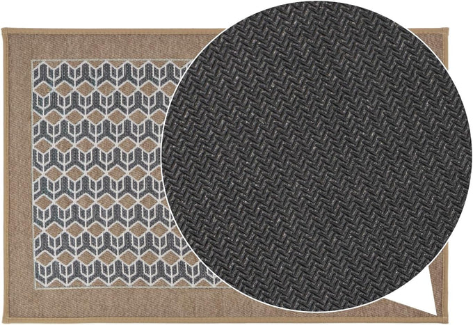 Allure Door Mat Beige - 50x75cm - Image 4