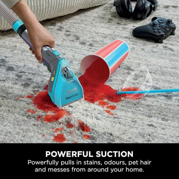 Shark Stain Striker Hair Pro Pet Stain & Spot Cleaner PX250UKT for deep cleaning, available at Keans Claremorris.