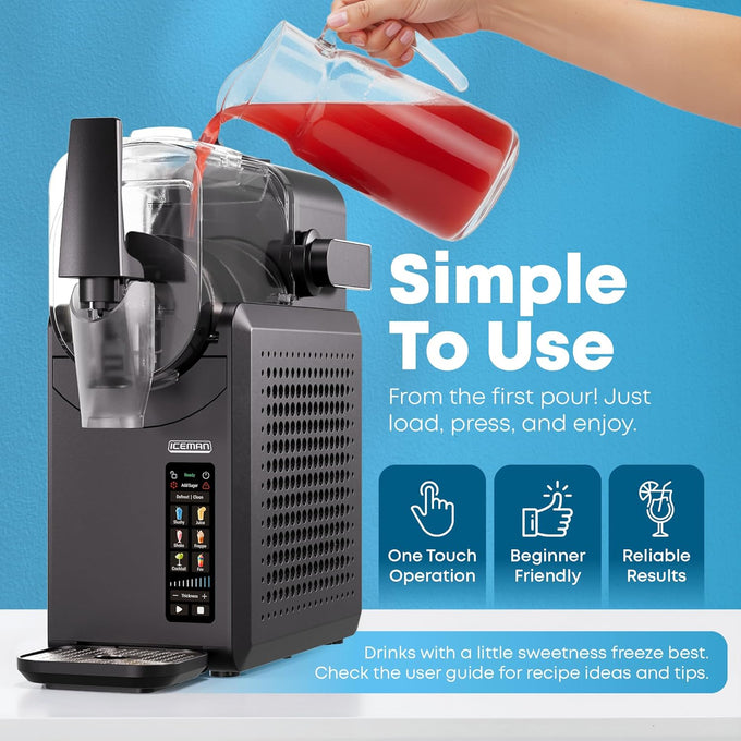 Iceman Black 2.0L Home Slushy Maker| RJ62-20A-BLK-UK - Image 4