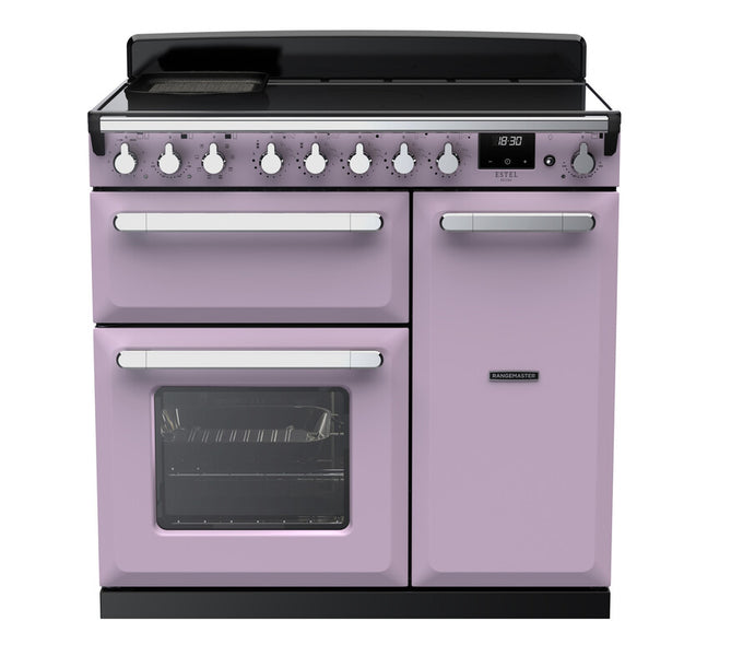 Rangemaster Induction Estel Deluxe 90cm Chrome Trim - Image 8