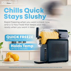 Iceman Black 2.0L Home Slushy Maker| RJ62-20A-BLK-UK