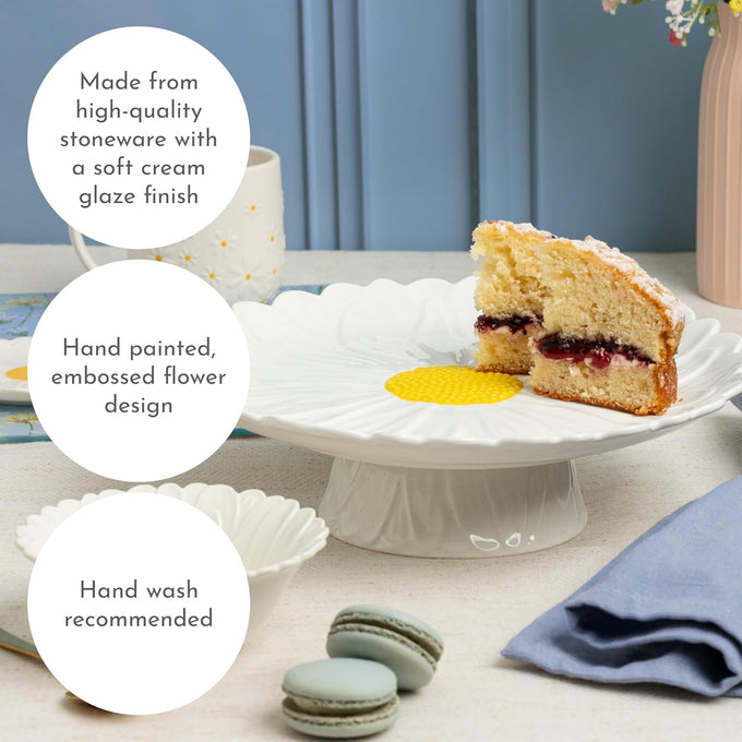 Price & Kensington Daisy Cake Stand 27cm - Image 3