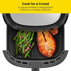 Chefman Turbo Fry 8L Stainless Steel Air Fryer| RJ38-SS-8TW