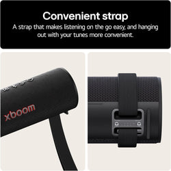 LG Xboom Grab by will.i.am Wireless Speaker - Black | GRAB.AEUSLBK