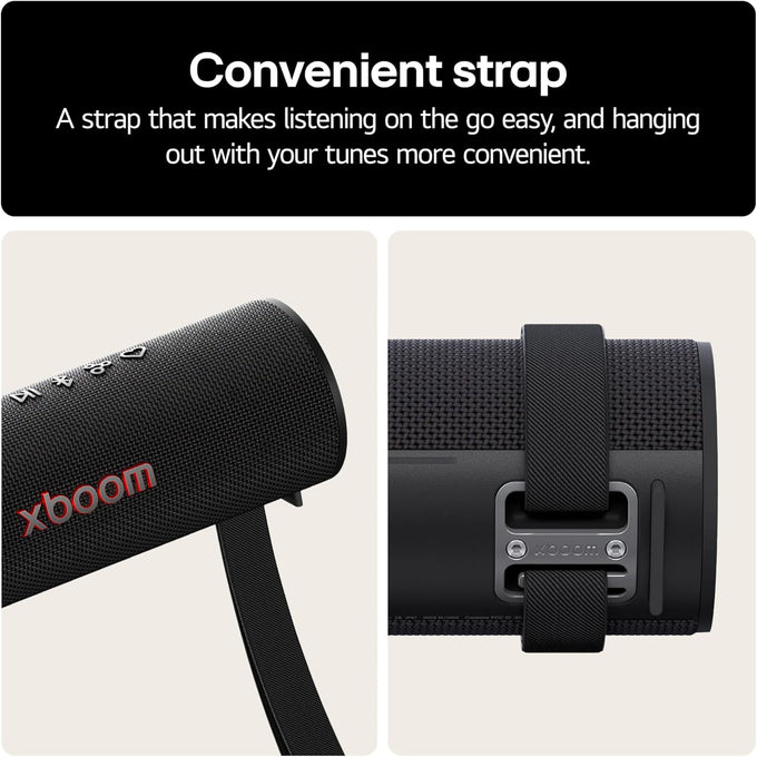 LG Xboom Grab by will.i.am Wireless Speaker - Black | GRAB.AEUSLBK - Image 9