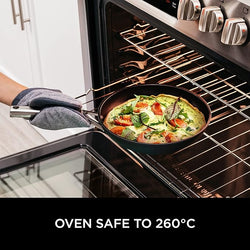 Ninja ZEROSTICK 3-Piece Nonstick Pan Set, durable cookware for easy cooking, available at Keans Claremorris.