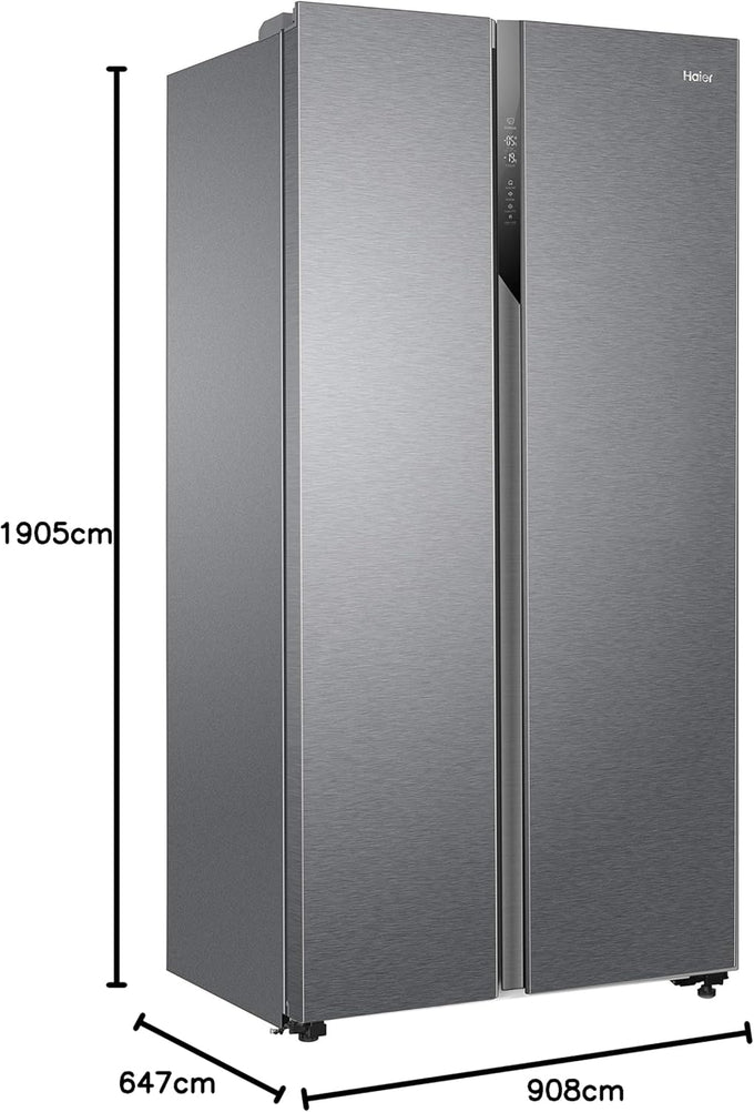 Haier SBS 90 Series 528L American Fridge Freezer - Gentle Silver| HSR3918ENPG - Image 4