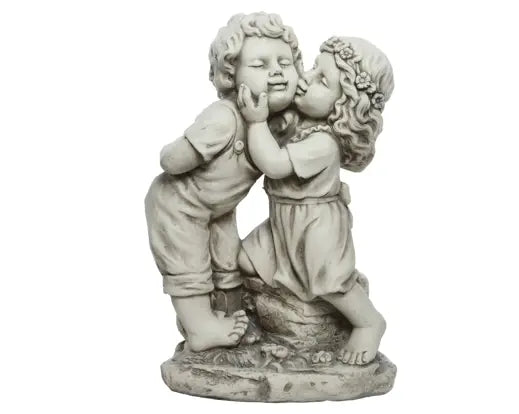 Decorative Outdoor Kids Statue - Image 1