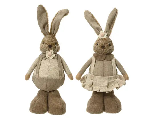 Easter Bunny Plush 30cm Boy/Girl Brown/Multicolour