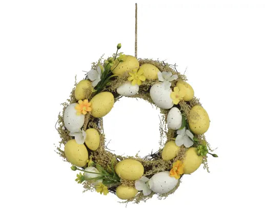 Easter Egg Wreath – 23cm - Image 1