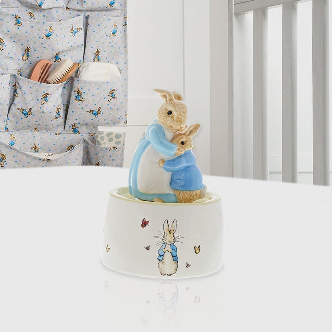 Peter Rabbit Ceramic Musical Figurine - Image 3