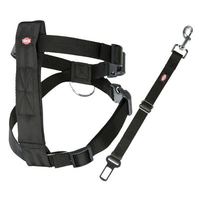 Dog car harness adjustable 70-90 cm length for secure travel | Keans Claremorris