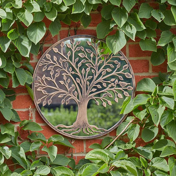 Tree Flection Home & Garden Mirror - Coppergris  Large