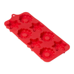Tala Christmas Silicone Chocolate Moulds – Wreath & Snowflake Design