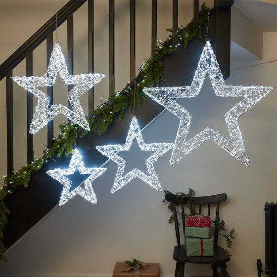 1800 LED Galaxy Star – Cool White, LV - Image 2