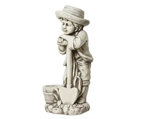 Decorative Outdoor Child Statue - Image 1