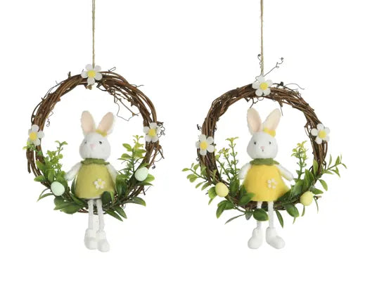 Small Felt Easter Wreath 22cm