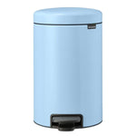 Load image into Gallery viewer, Brabantia 12 Litre New Icon Pedal Bin - Dreamy Blue | 202483
