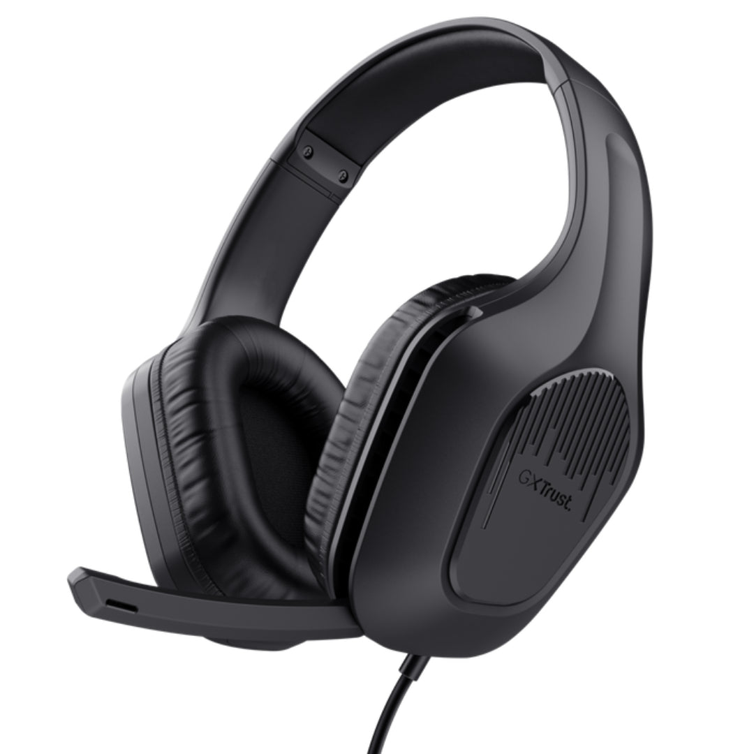 Trust GXT 792 Quadrox 4-in-1 Gaming Bundle Black - Keyboard, Mouse, Headset, Mousepad | Keans Claremorris