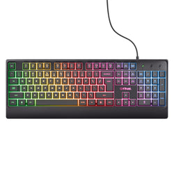 Trust GXT 792 Quadrox 4-in-1 Gaming Bundle Black - Keyboard, Mouse, Headset, Mousepad | Keans Claremorris