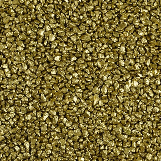 Granulate Decorative Stones 650ml Gold – Premium craft and decor stones from Keans Claremorris