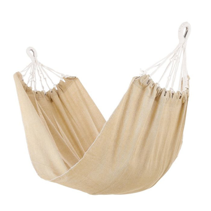 Yellow cotton hammock l230xw120cm, breathable and durable outdoor lounge by Keans Claremorris